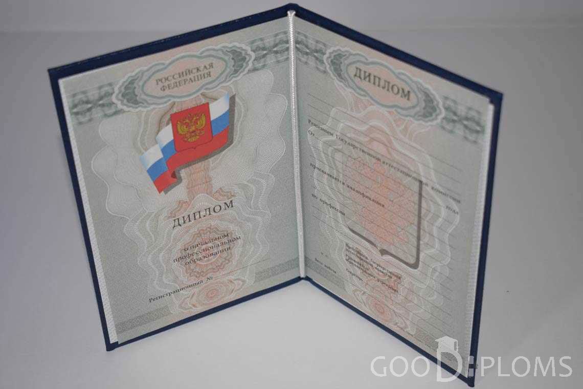 Диплом Училища период выдачи 2007-2010  -  Ижевск