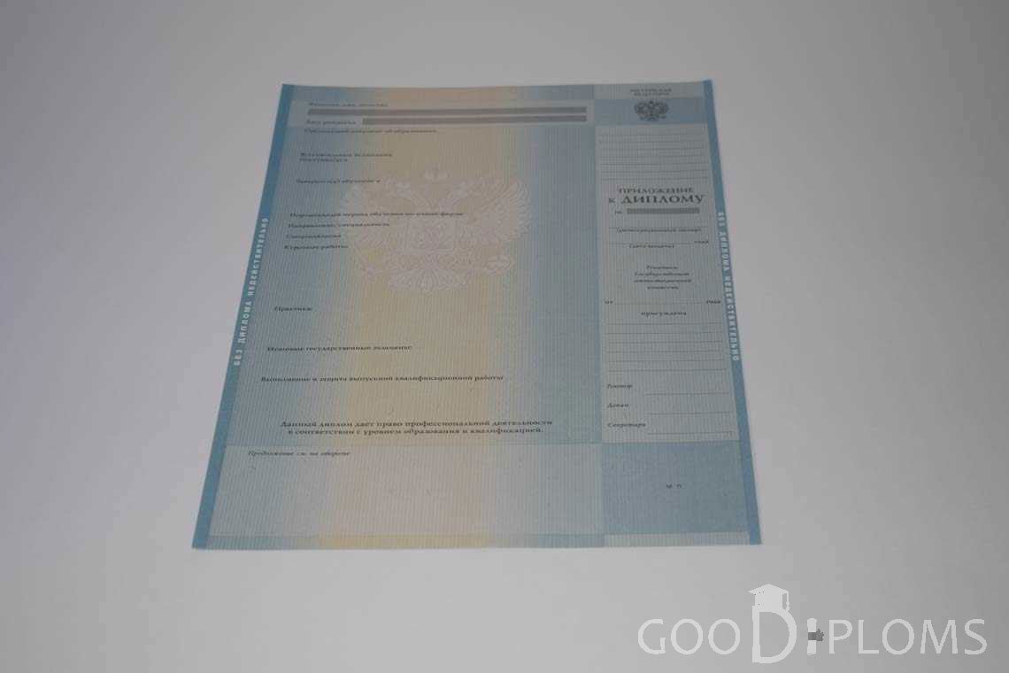 Приложение к Диплому о Высшем Образовании с Отличием - Ижевск