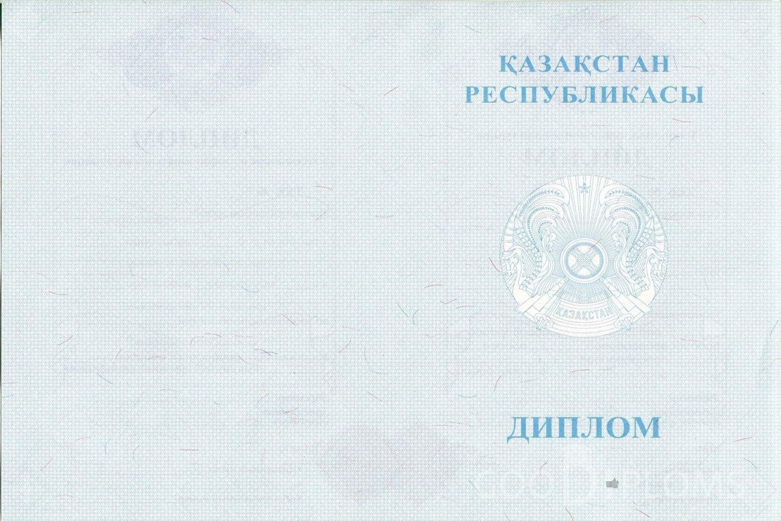 Казахский диплом магистра - Обратная сторона- Ижевск