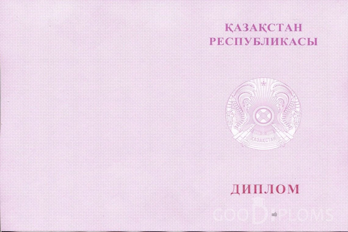 Казахский диплом техникума с отличием - Обратная сторона- Ижевск